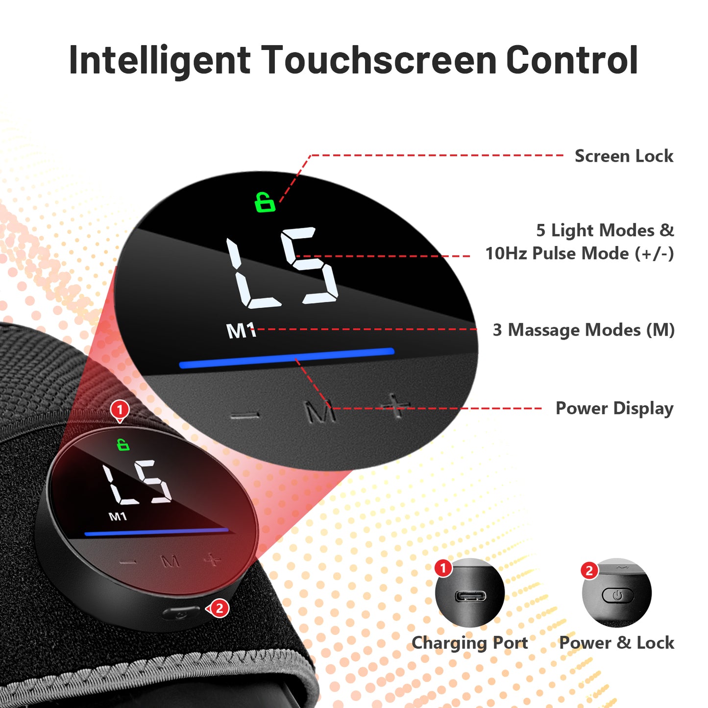 Red Light Therapy Knee Brace